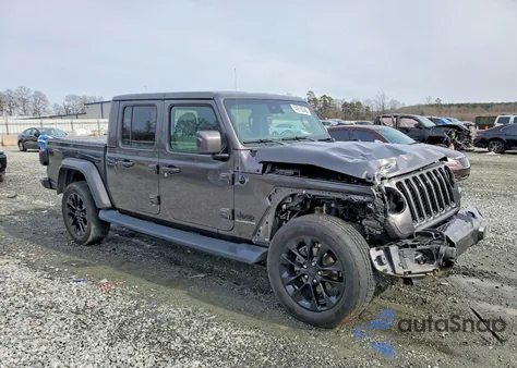 2021 Jeep Gladiator Overland z USA, uszkodzony, nr VIN 1C6HJTFG4ML544583